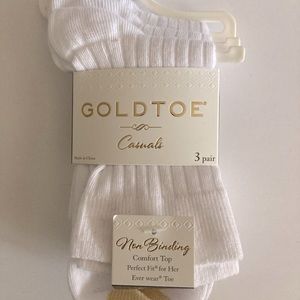 NWT Gold Toe Women’s 3 pair socks